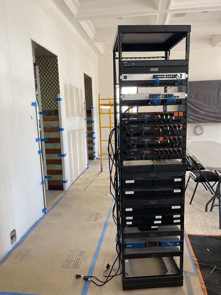 Audio Video Rack Installation iFeelTech PRO Miami 1