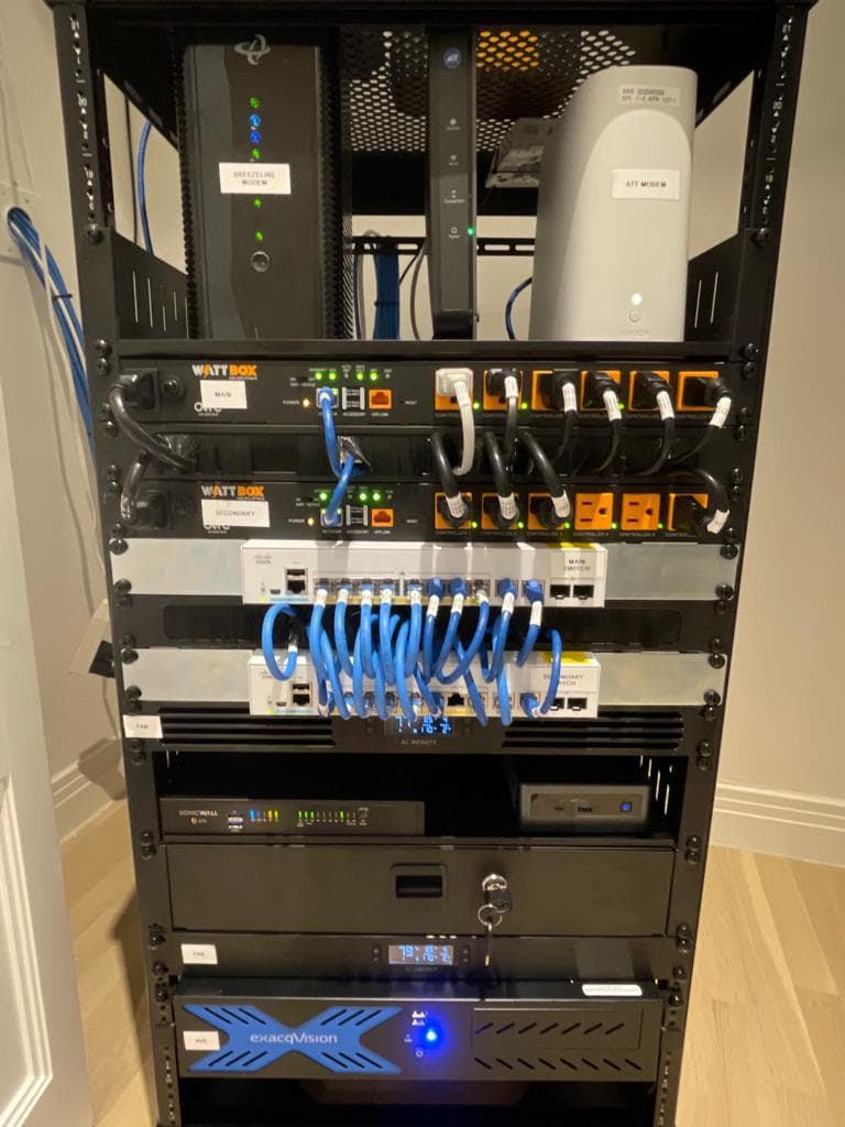 Residential AV RAck Installation iFeeltech PRO Miami