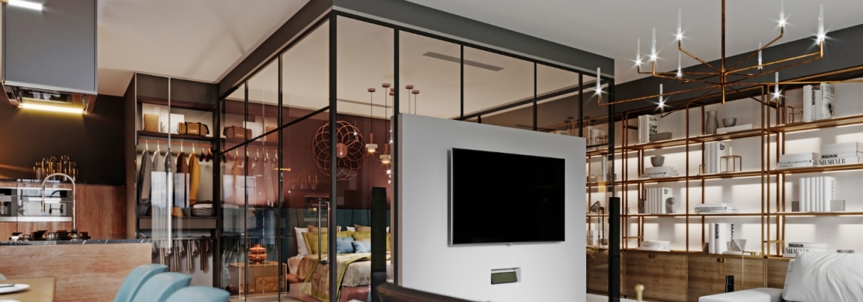 Wall Mounted TV